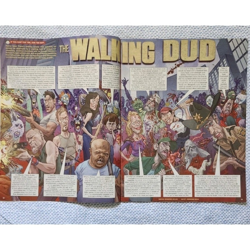 MAD Magazine #512 December 2011 - The‎ Walking Dead - Picture 4 of 9